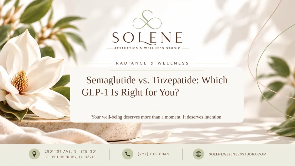 semiglutide vs tirzepatide - glp1 medication comparison